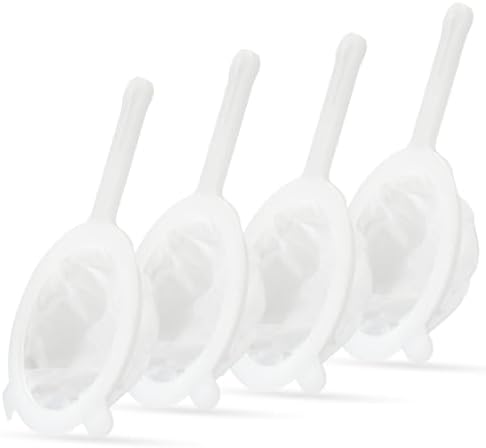Luckyiren 4-Piece Mesh Strainer Set for Kitchen Uses