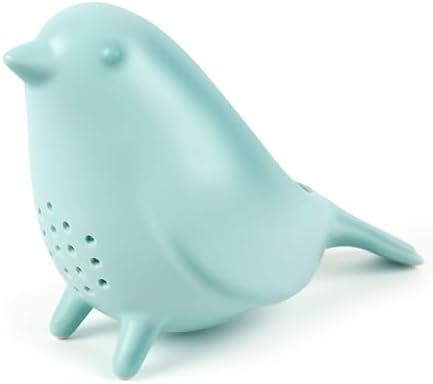 Genuine Fred CharmingBLUE BIRD Ceramic Colander Unique Kitchen Gadget
