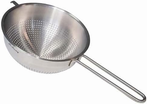 HiSteng 7-Inch Stainless-Steel Colander with Handle