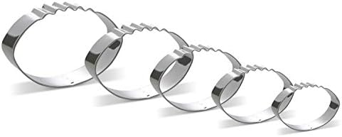Stainless steel Football Cookie Cutters