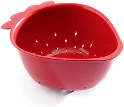 Authentic Red Strawberry Colander Mini