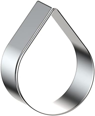 Teardrop Raindrop Cookie Cutter Set
