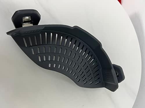 AUOON silicone clip-on pasta strainer