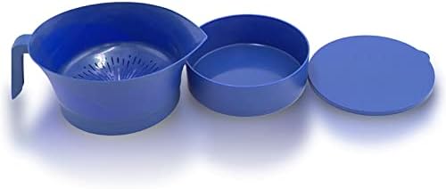 Easy Greasy Colander Set Reduces Grease Fats for Healthier Cooking