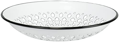 Elegant Metal Colander for Kitchen Use