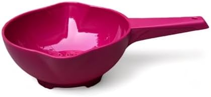 The Tupperware 1-Quart Strainer with Handle Effortless Screening