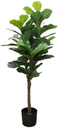Realistic Indoor Artificial Tree with Green Leaves