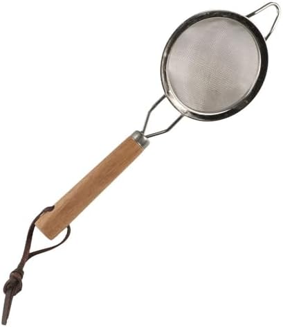 Stainless Steel Fine Mesh Strainer Mini Small flour Sieve Compact Florian Sifter