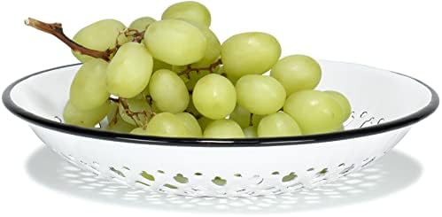 Elegant Metal Colander for Kitchen Use