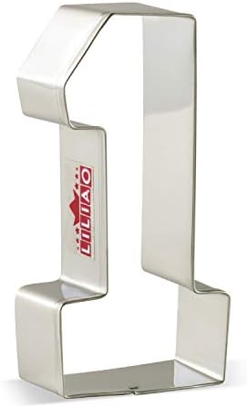 LILIAO Number One Cookie Cutter Stainless Steel