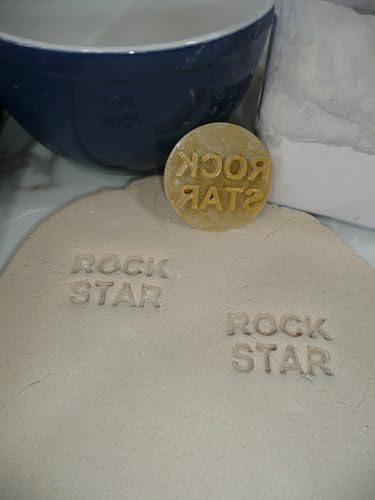 ROCK STAR CANDY HEART COOKIE STAMP