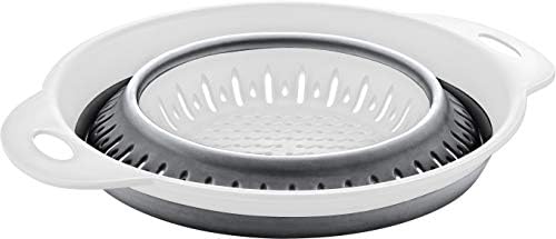 Bee Home Collapsible Kitchen Colander for Fruits Vegetables 2 Quarts