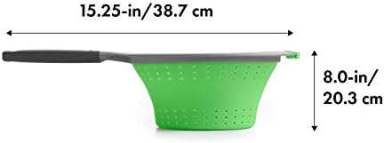 OXO Good Grips 2 Quart Silicone Strainer Durable Compact