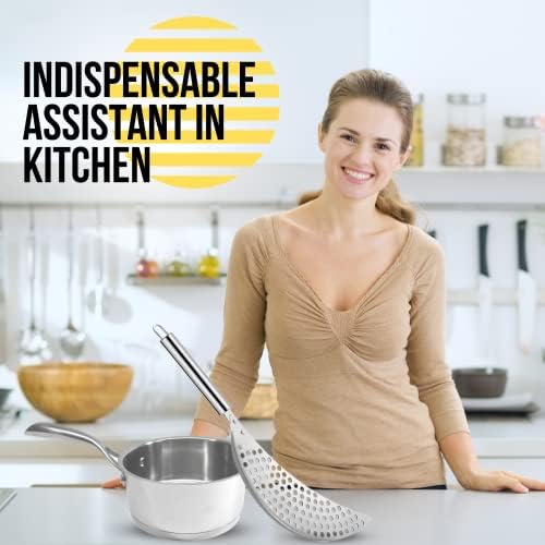 Honeycomb Mesh Spaghetti Drainer Heavy Duty Kitchen Tool for Pasta and Vegetables