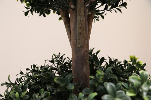 Two-Piece Artificial Boxwood Double Ball Topiaries