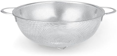 Gulex 3-Quart Stainless Steel Colander for Kitchen