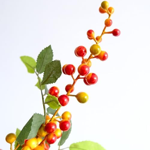 Red Orange Berry Holly Christmas Accessories