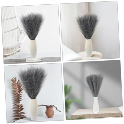 VOSAREA 6-Piece Realistic Artificial Grass Fern Decor