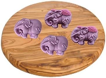 Leadigol Elephant Shaped Mooncake Mold Easy to Use