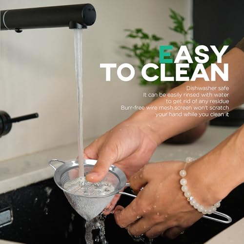 Homestia 33 Stainless Steel Fine Mesh Strainer