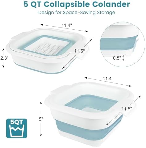 Collapsible Colander Set 53 QT