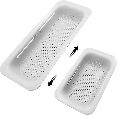 Collapsible Sink Colander and Strainer Basket