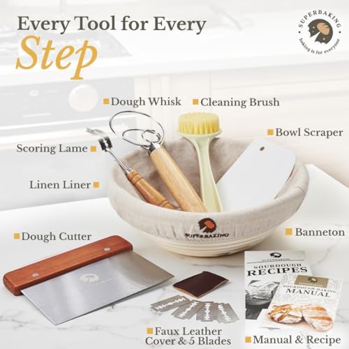 Sourdough Starter Kit with Banneton Basket