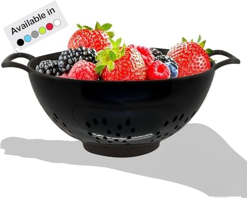 Meadow Lane Compact Colander with Double Handles BPA-Free dishwasher safe