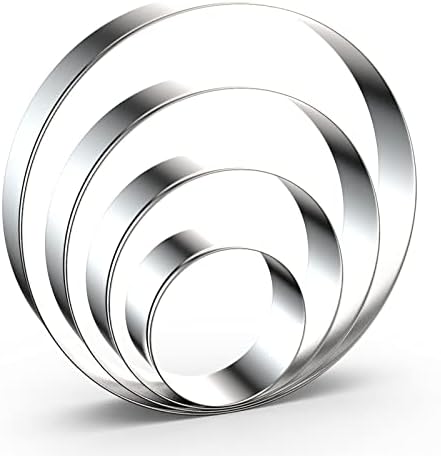 Circle Round Biscuit Cookie Cutter Set