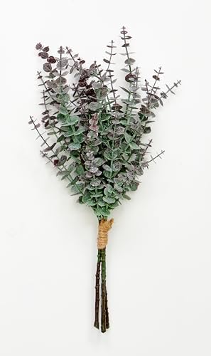 Blossoming Eucalyptus Bush Set of 2