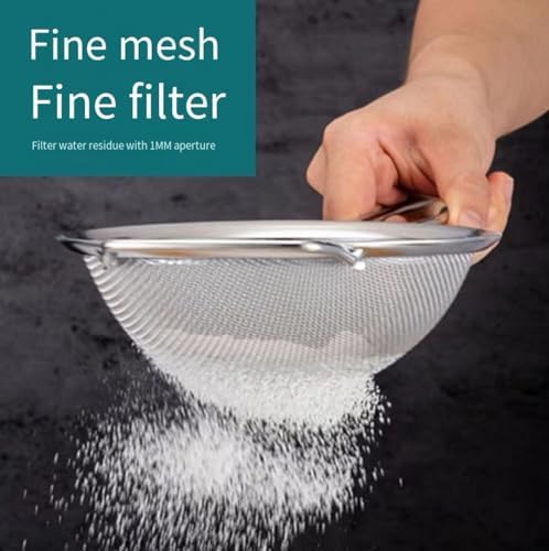 Revolutionary stainless steel spider strainer 20cm heat-resistant quick cooking easy to use