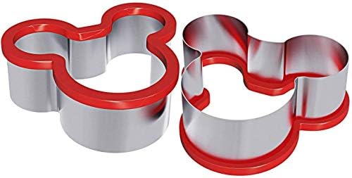 Stainless Steel Mouse Cookie Cutter Kids-Friendly Durable Professional Use