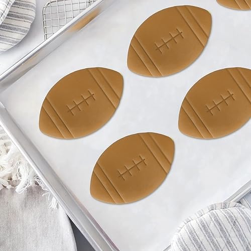 Cheerful American Football Cookie Cutter Premium Cookie Cutters for Baking