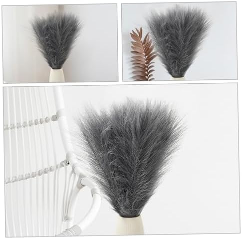 VOSAREA 6-Piece Realistic Artificial Grass Fern Decor