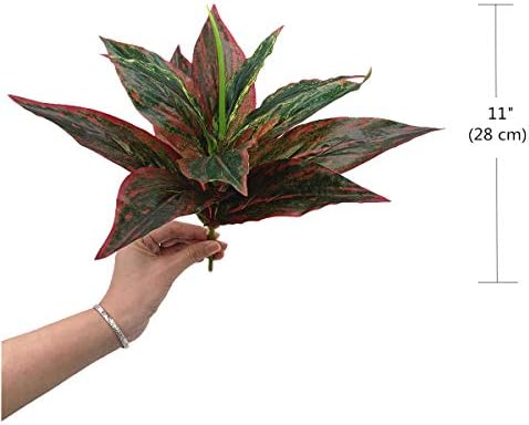 CATTREE Red Fake Plants 2-Pack