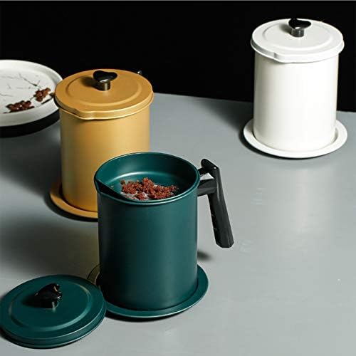 DFFH Bacon Grease Container with Fine Mesh Strainer