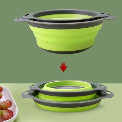 Perfect 3-Pack Silicone Strainer for Kitchen Essentials Ergonomic Design Premium Quality