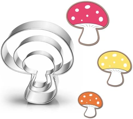 Mushroom Cookie Cutter Set