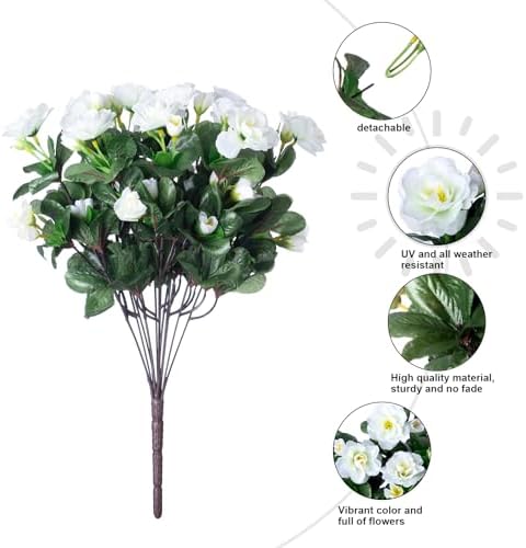 Beautiful Fake Camellia for Outdoor Use