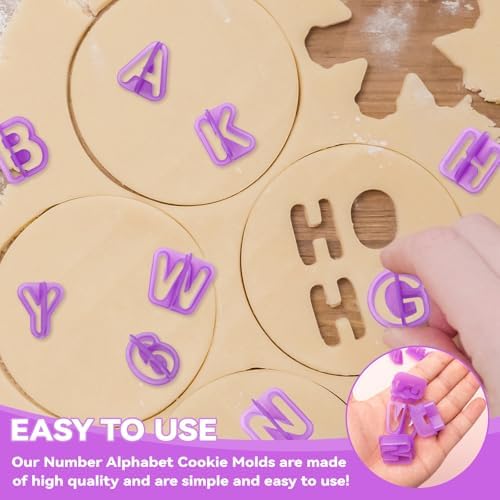 Personalized Alphabet Cookie Cutters Set