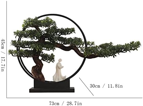 Realistic Artificial Bonsai Tree for Office Use