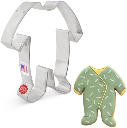 Baby Footie Pajamas Cookie Cutter