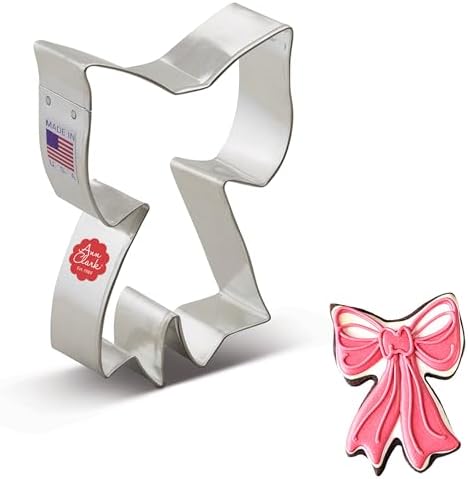 Ribbon Bow Cookie Cutter 4 Made in USA by Ann Clark