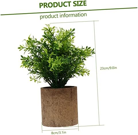 Levemolo Artificial Bonsai Potted Plant Realistic Simulation Greenery