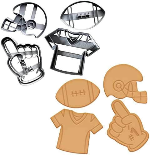 Football Cookie Cutter Set