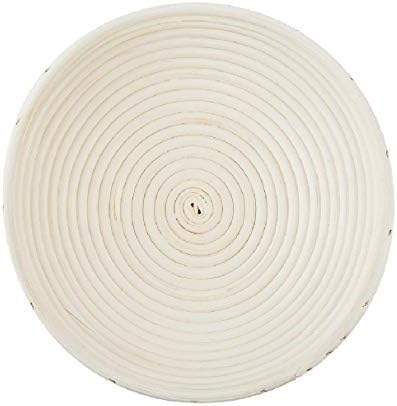 Set of 2 Round 98 inch Banneton Proofing Basket with Liner SUGUS HOUSE