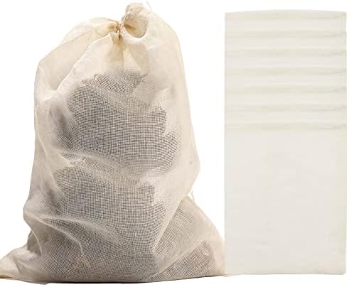 Gootrades 12Pack Reusable Soup Bags Easy Clean Kitchen Essential