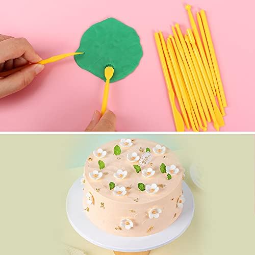 CSPRING 54PC Plastic Alphabet Cookie Cutters for Decoration