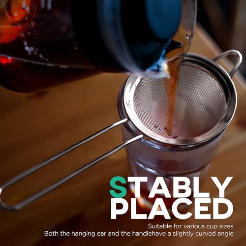 Homestia 33 Stainless Steel Fine Mesh Strainer