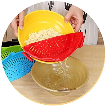 Compact Silicone Colander for Pots Pans